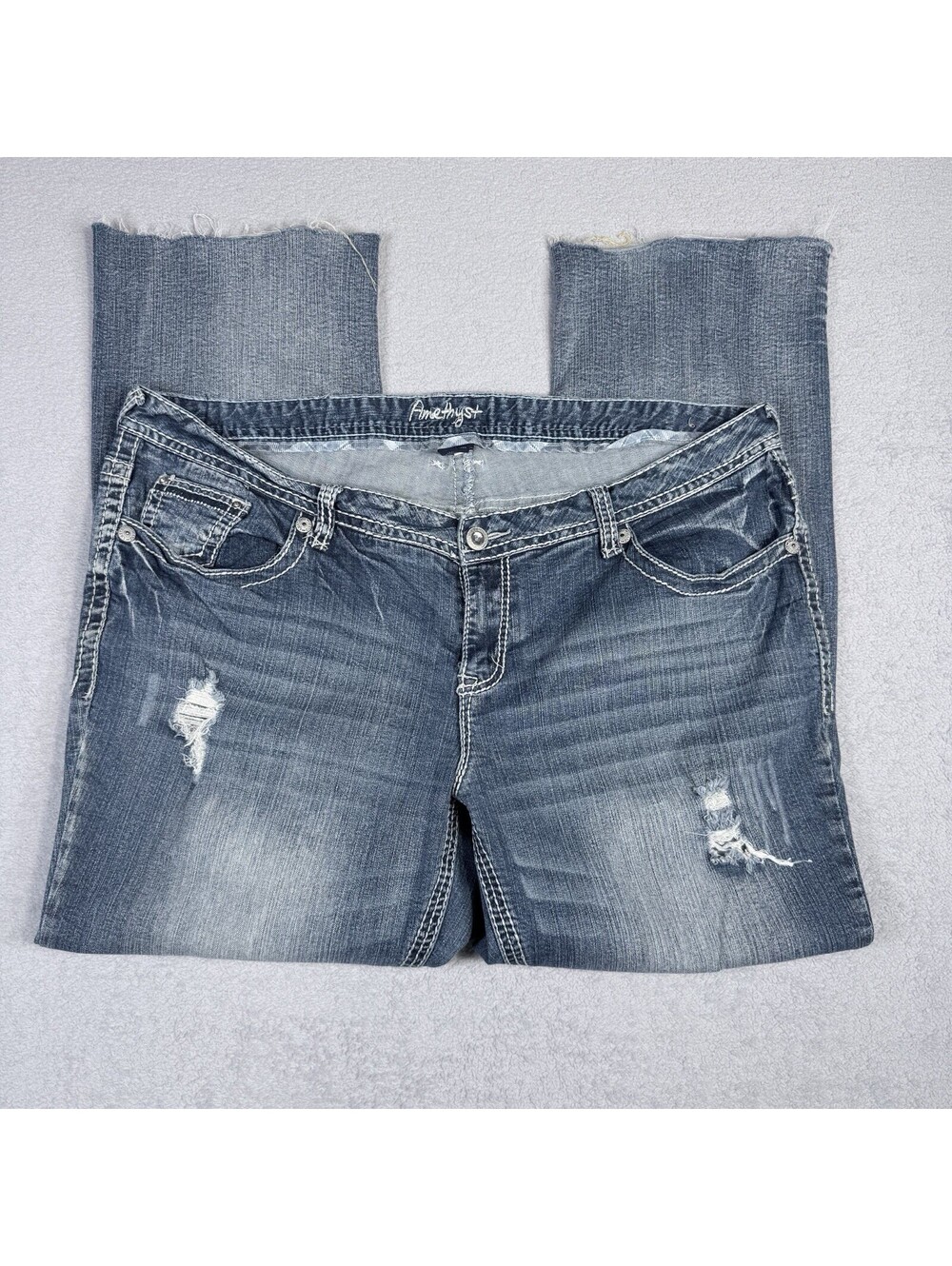 Amethyst Jeans Carmen Bootcut Dark Wash Stretch Jeans Women’s Size 20